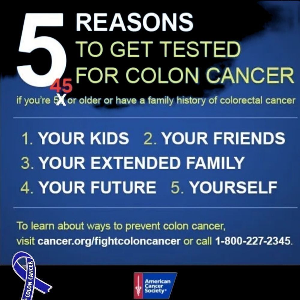 PLEASE Get Screened!!